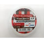 Изолента ПВХ 15мм х 10м белая Kleberbsnd ***/TIK551T/5/200