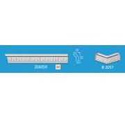 206059 плинтус «БС» ИНЖ 29*53*2м д/нат.потолка ***/У 2059В/68шт