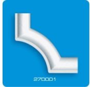 270001 «БС» РАСПРОДАЖА Угол внутр.д/молдинга 27001/4шт/24 ****