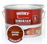 Пропитка антисептик HUSKY SIBERIAN «БС» красное дерево 9л п/мат