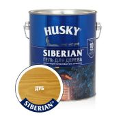 Пропитка гель-антисептик HUSKY SIBERIAN «БС» дуб 2,7л  п/мат/3