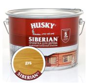 Пропитка антисептик HUSKY SIBERIAN «БС» дуб 9,0л  п/мат