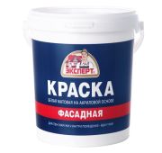 Краска ВД фасадная 14кг (-30) ЭКСПЕРТ