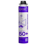 Пена монт ПРОФ KRONBUILD 50л всесезон (650гр)/12