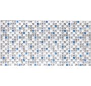 Панель Мозаика Коллаж голубой  ПВХ 955х480/10
