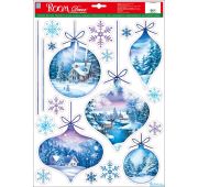 5603 А WDX Игрушки 29х41см(стат.,влагост.,д/окон и зеркал) (НГ) наклейка/12