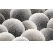 8889-16 Обои PUFF графит.гор.тис/флиз.1,06х10,05/6 Антураж