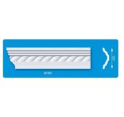 206 плинтус Белый 2м 46мм ламинированный Декор/80