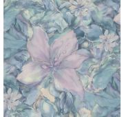 9253-03 Обои Царица сирень/син.винил/флиз.1,06х10м/6