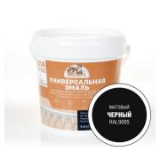 Эмаль акриловая глянцевая черная 1,8 кг /6 ЛУЧШАЯ ЦЕНА