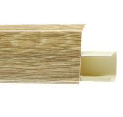 724 Плинтус съем панель Tera дуб Шато 72мм 2,2м/24 ВЫВОД