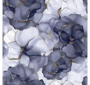 311-01В Бьюти син/фиолет.Обои винил вспен.0,53х10мС31/9