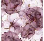 311-03В Бьюти молоч/бордо.Обои винил вспен.0,53х10мС31/9