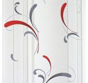 0507-41 Найс сер-красн/Обои винил 0,53*10м/12