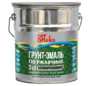 Грунт-эмаль по ржавчине темно-серая 0,8кг 3 в 1 ВИТЕКО/14