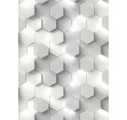 70669-14 Обои Гексагон винил гор/тесн.1,06х10м/6 Аспект